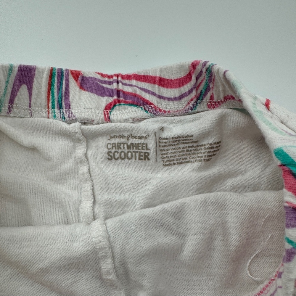 Jumping Beans Girls Assorted Skirt Lot – 3 Pieces, Sizes 4 & 5, Built-In Shorts - Picture 4 of 14